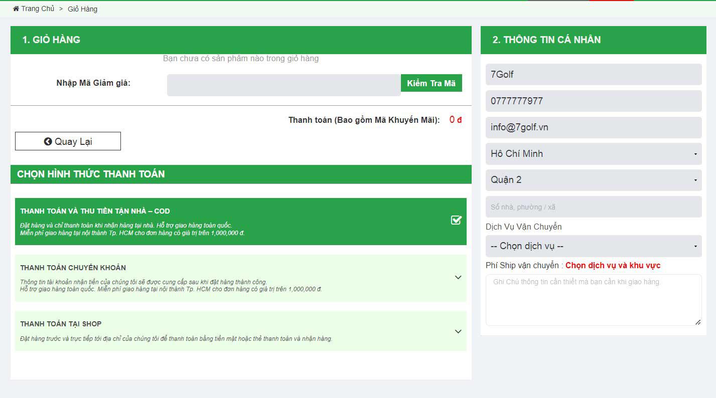 Hướng dẫn đặt mua online